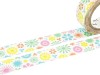 MT Washi Tape Spring Pattern Pastel Flowers