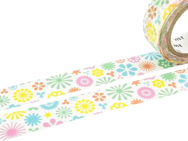 MT EX Washi Tape - Spring Pattern