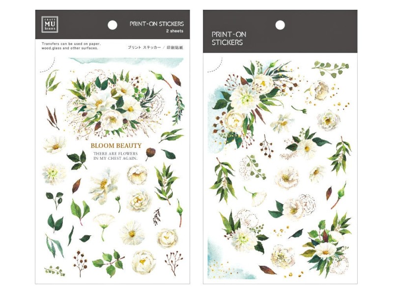 MU | Print-On Stickers - Blooming Beauty