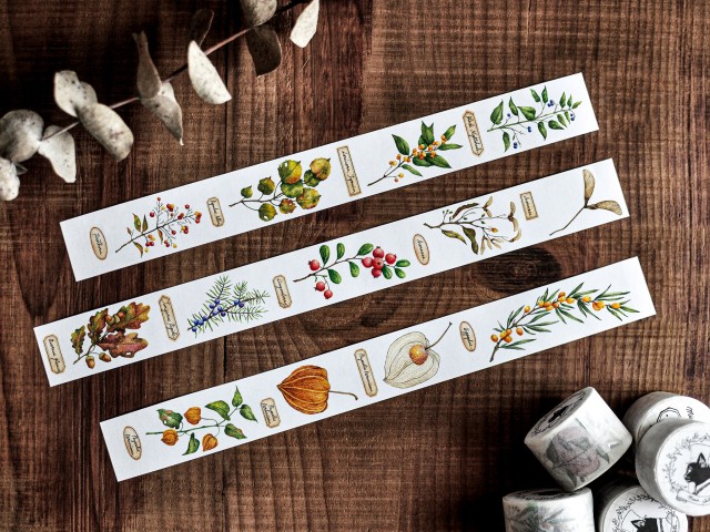 Pre-Order Miaostelle Washi Tape - Autumn Forest