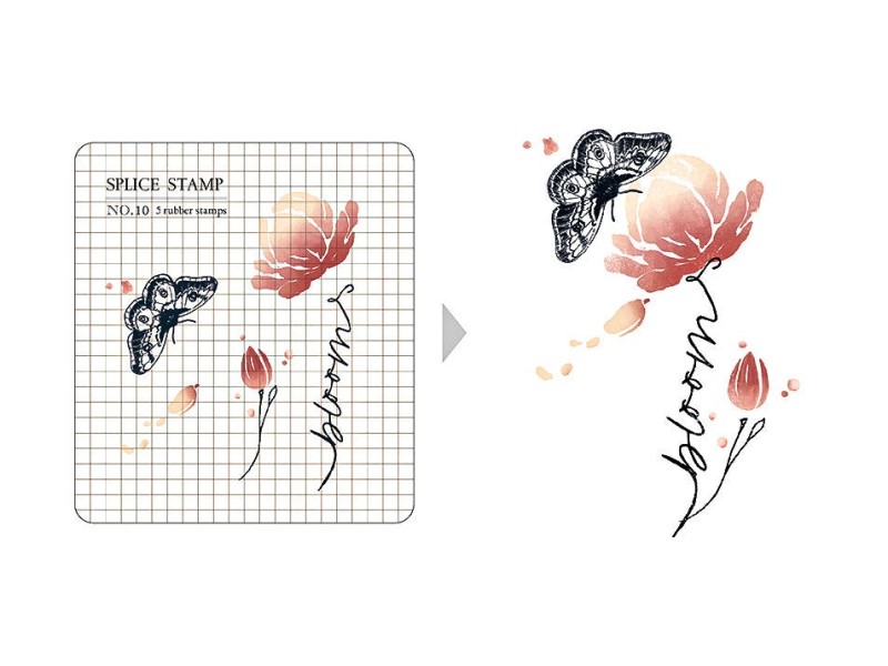 MU | Clear Stamp Set - Blooms