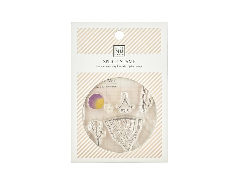 MU Print On Clear Splice Stamp Set 12