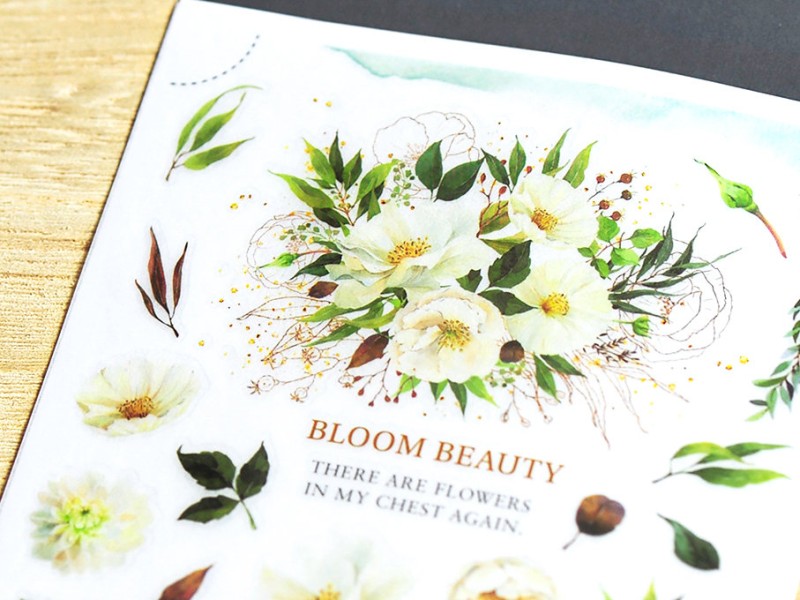 MU | Print-On Stickers - Blooming Beauty