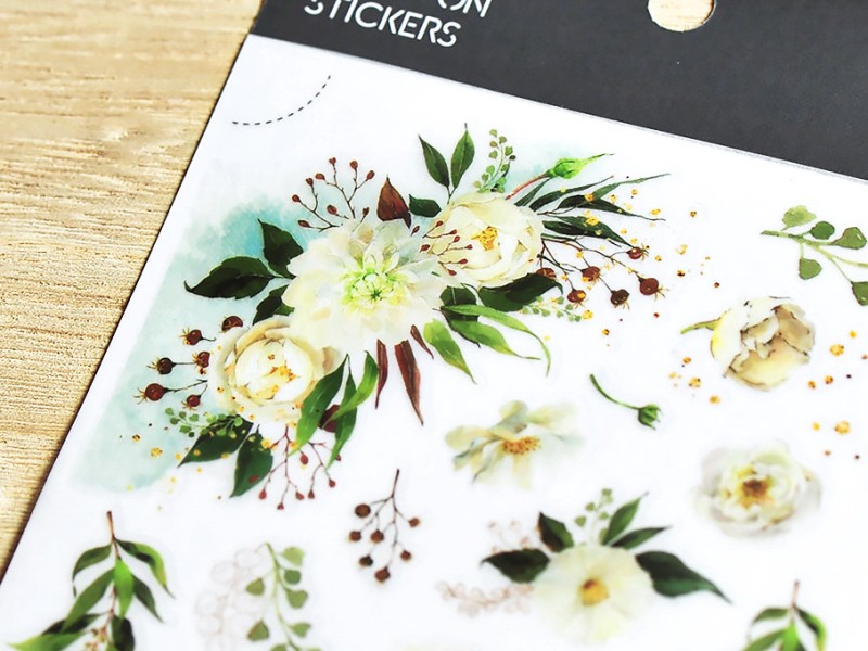 MU Print On Stickers Blooming Beauty 141