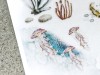 MU Print On Stickers Jellyfish and Ocean 098