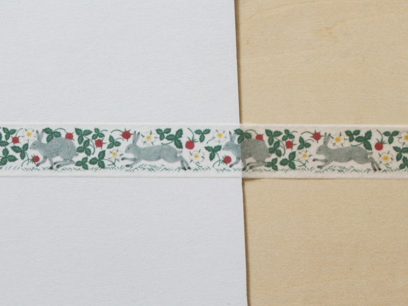 Sotlight Washi Tape Cheerful Forest - Rabbit