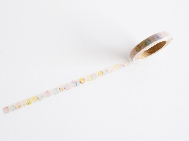 Yohaku Slim Washi Tape L007 - Akogare