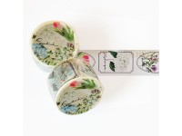 Ponchise Washi Tape - Flower Label
