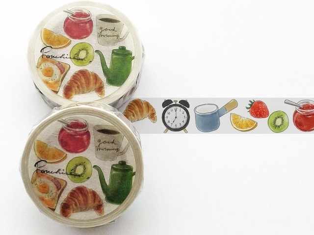 Ponchise Washi Tape - Morning Kitchen