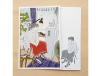 Ponchise Postcard Set  - Red Skirt