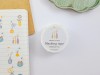 Papier Platz x Hankodori Washi Tape - Flower And Vase Yellow Blue