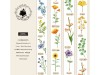 Miao Stelle Washi Tape - Botanical Illustration 2