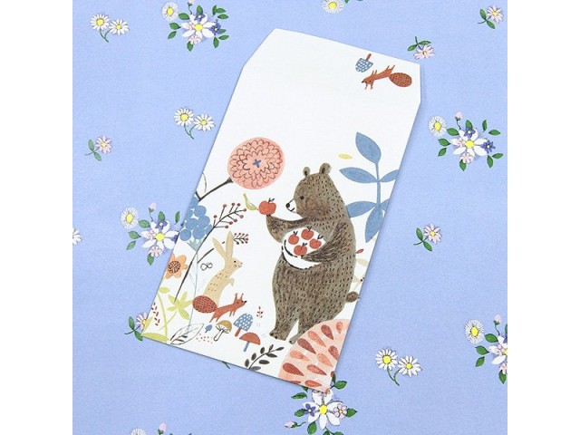 Shinzi Katoh Small Gift Envelope - Forest