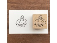 Stamp Marche Girl Rubber Stamp - Stamping Time