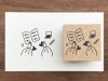 Pre-Order Stamp Marche Girl Rubber Stamp - Stamping Time No.2