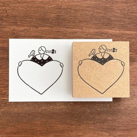 KNOOP Original Rubber Stamp - With Love – Sumthings of Mine