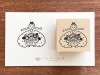 Stamp Marche Girl Rubber Stamp - Strawberries