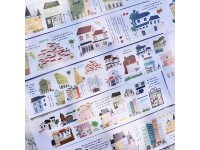 Wanle Studio Washi Tape Vol.5  - Row Of Houses