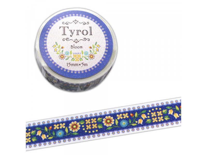 NB Co. Tyrol Washi Tape - Bloom