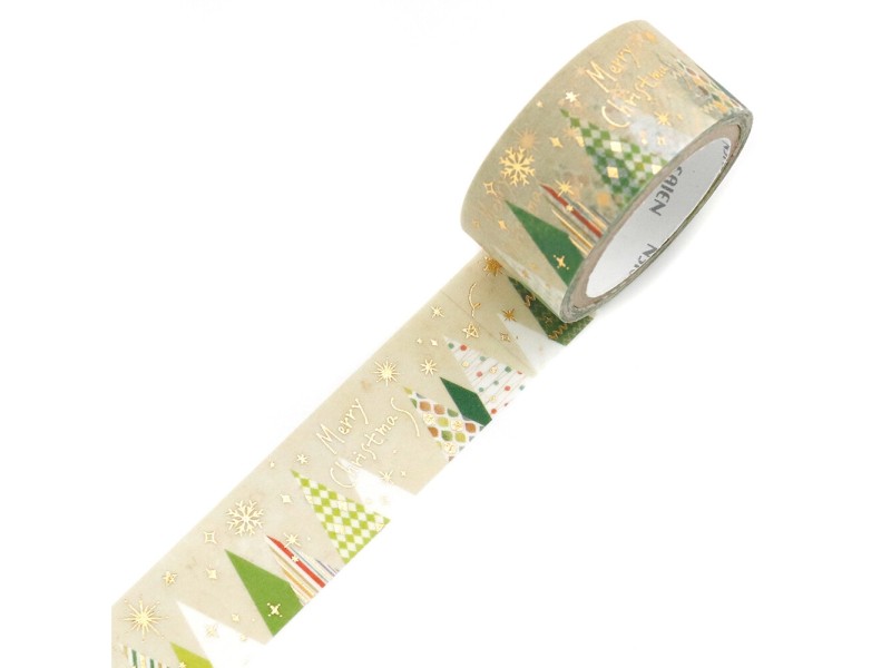 Saien Winter Limited Washi Tape - Christmas Tree