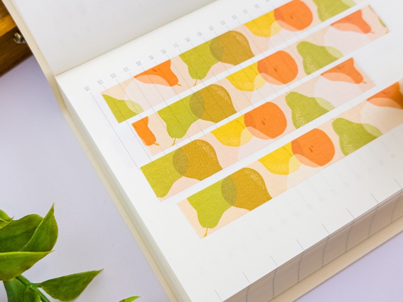 Saien x Common Modern Washi Tape - Pears