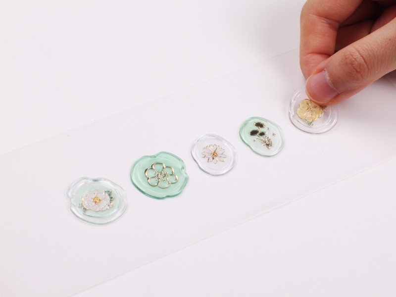 Appree Sealing Wax Stickers - Pure Green