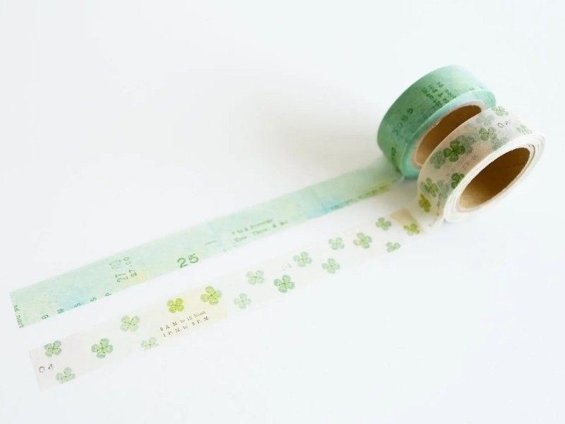 Yohaku Washi Tape Y131 - Midorinooka