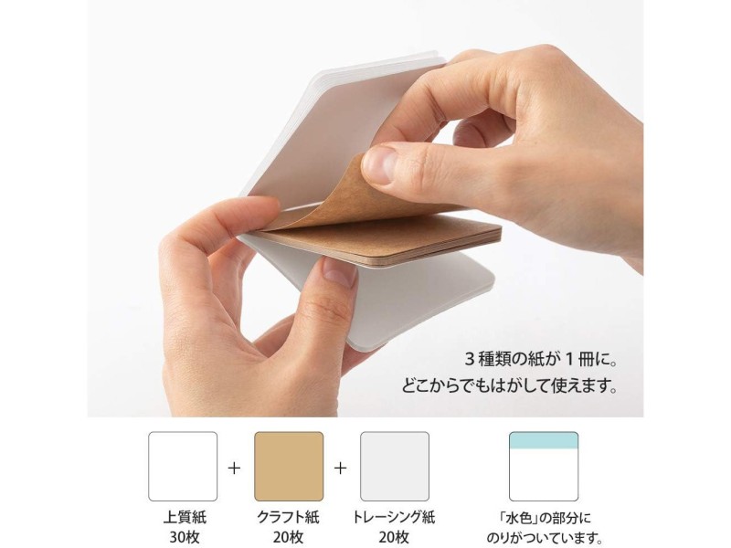 Midori Sticky Notes - Plain