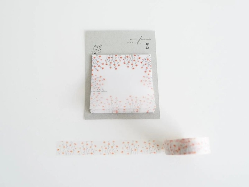 Yohaku Tracing Paper Sticky Notes M103 - Soyokaze