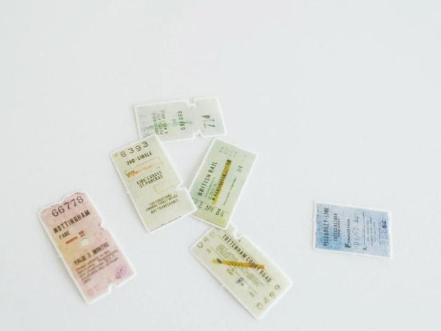 Yohaku Flake Stickers F008 - Ticket