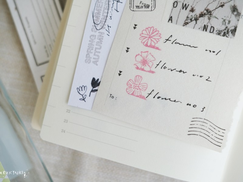 Kurukynki Stamp Set - Flower