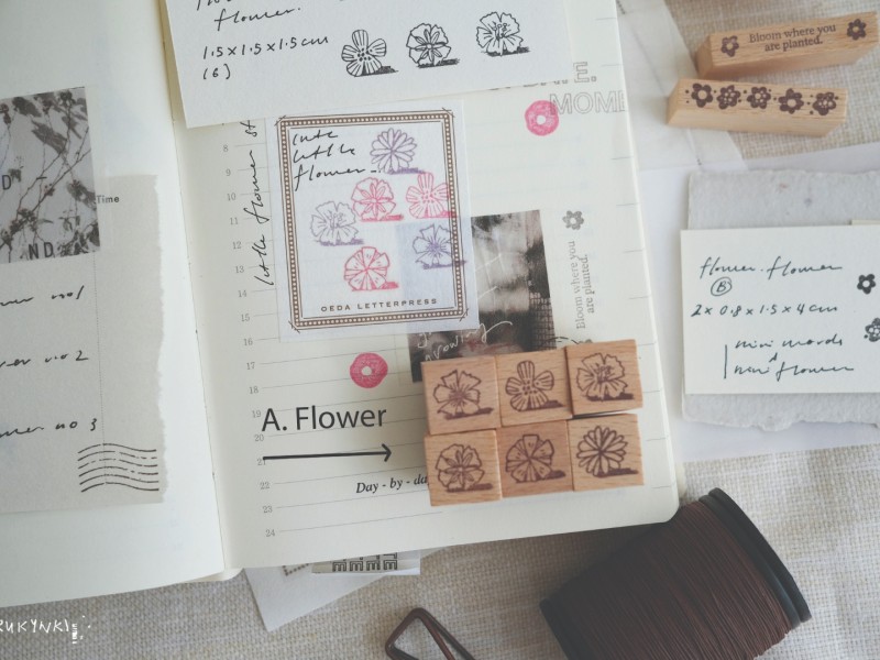 Kurukynki Stamp Set - Flower