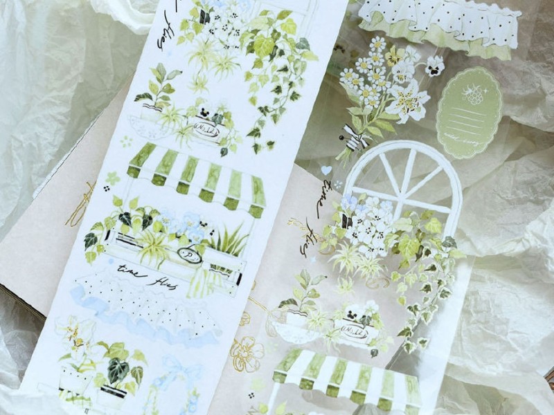 Wildberry Lab PET Washi Tape Vol.6 - Early Spring