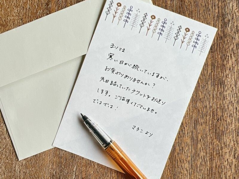 Mizushima Letter Set - Flower Line