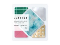 COFFRET Clear Stickers Square - Forest Green