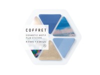 COFFRET Clear Stickers Triangle - Horizon Blue