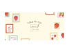 Furukawa Spring Limited One-Stroke Notepad - Strawberry Stamp