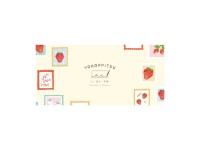 Furukawa Spring Limited One-Stroke Notepad - Strawberry Stamp