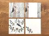 4Legs Memo Paper Set 98 Sheets - Wild Birds