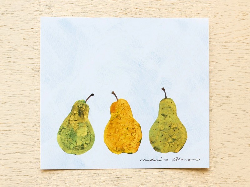 Cozyca x Midori Asano Memo Pad - Fruits