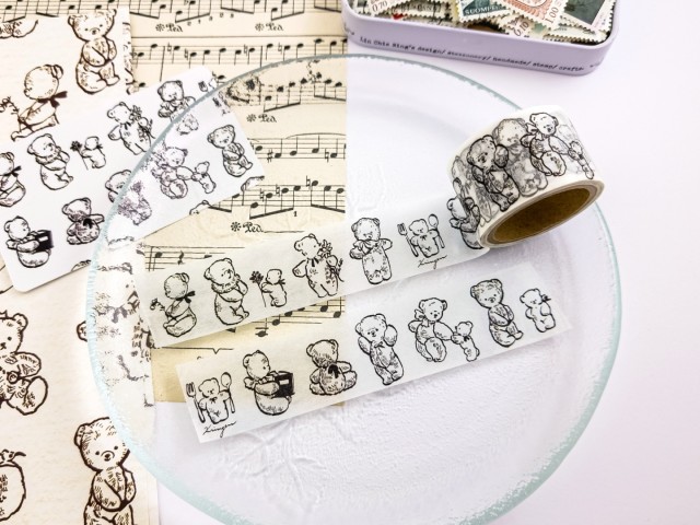 Krimgen Washi Tape - Teddy Bears