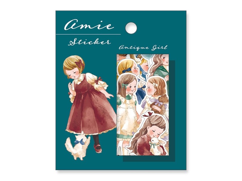 Mindwave Amie Stickers - Antique Girl