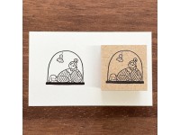 Stamp Marche Girl Rubber Stamp - Teru Teru Bozu