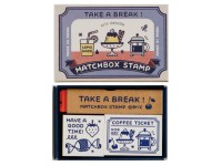 SANBY x Eric Matchbox Stamp Set - Coffee Shop