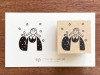 Stamp Marche Girl Rubber Stamp - Falling Petals