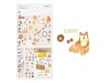 Midori Planner Sticker Color - Brown