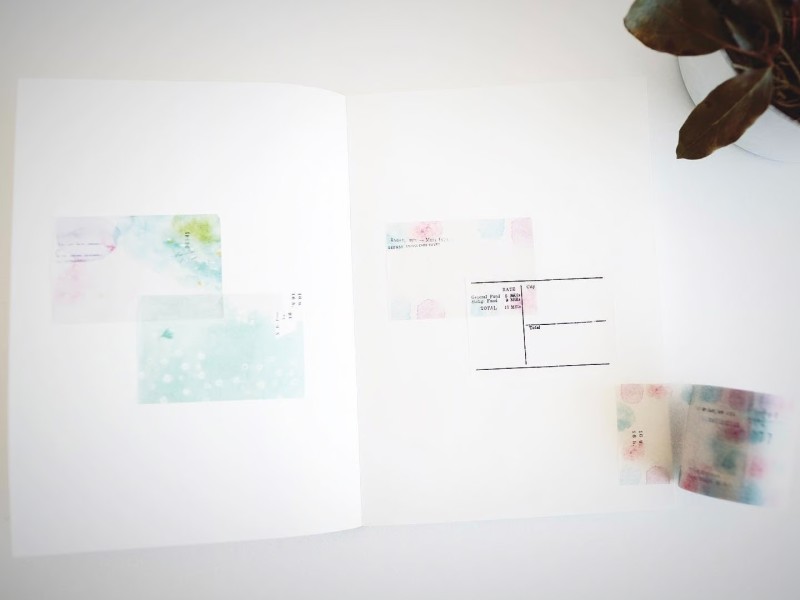 Yohaku Tracing Roll Sticky Note R-001 - Diary