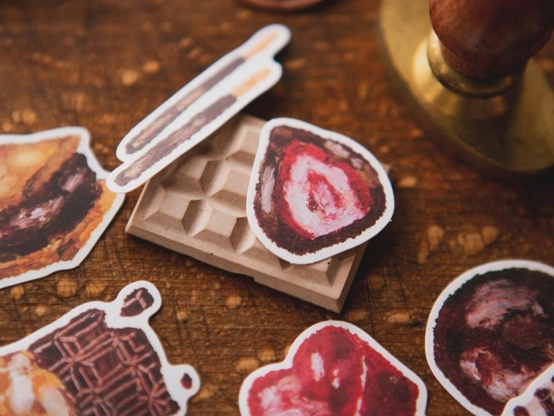 OURS Sticker Flakes - Chocolate