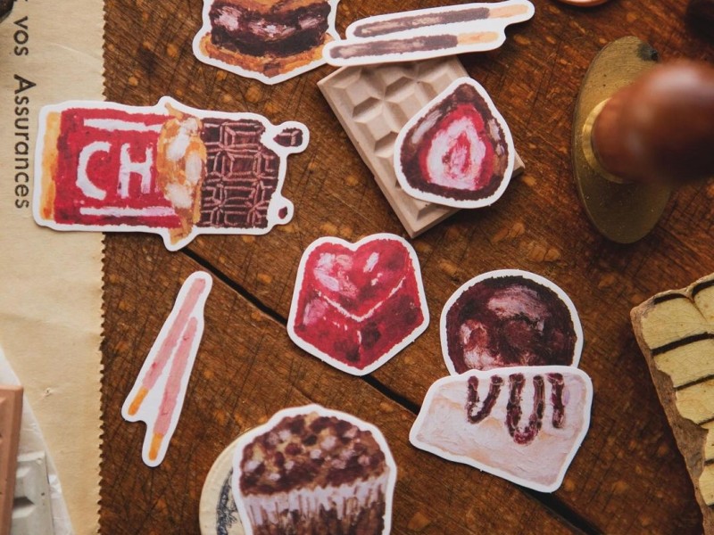 OURS Sticker Flakes - Chocolate