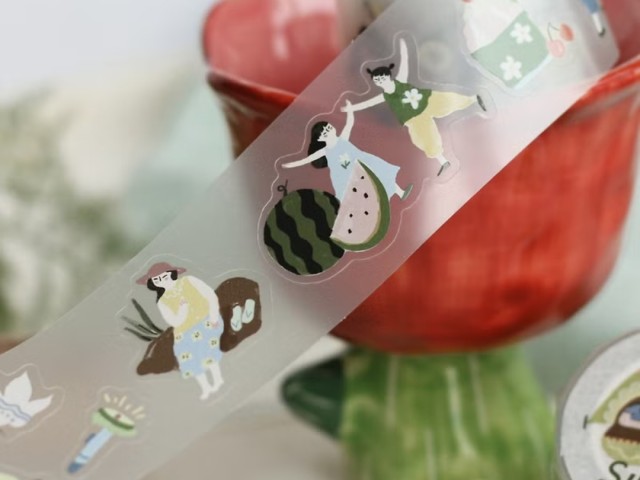 Teayou Kiss-Cut PET Tape - Summer Fairies